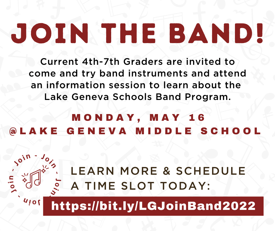 News & Announcements Lake Geneva Middle School